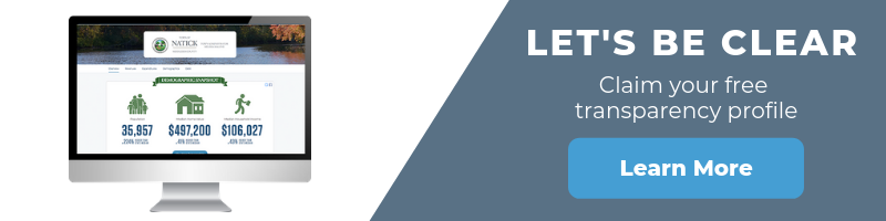 claim your transparency profile